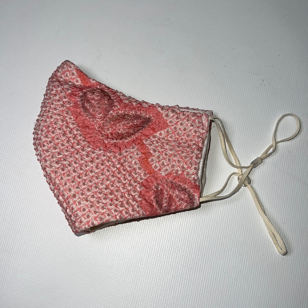 Handmade Japanese Textured Silk Face Mask